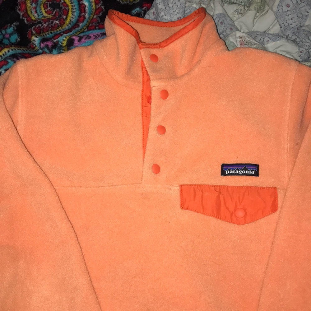 Orange Synchilla Patagonia